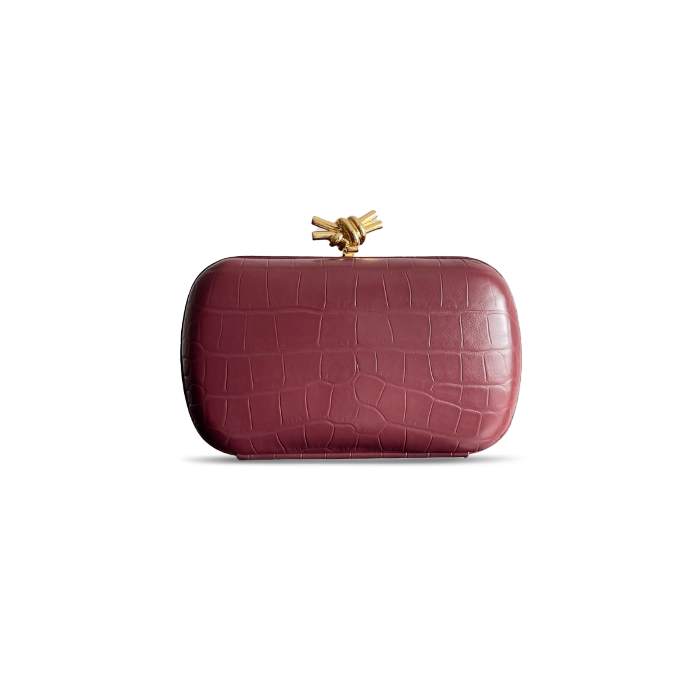 BOTTEGA VENETA KNOT MINAUDIÈRE CLUTCH 717622V01E11583 (20.5*12.5*6cm)